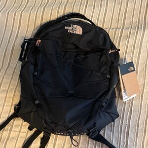 The North Face Borealis Luxe Black/Rose Gold Backpack